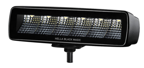 Mini Barra 6 LED Flood Beam de Línea Black Magic – Hella