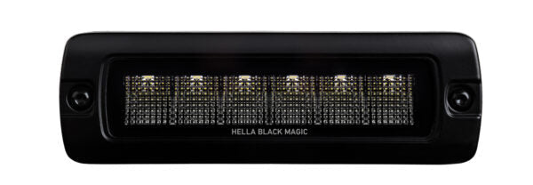 Mini Barra 6 LED Tipo Embutido de Línea Black Magic – Hella