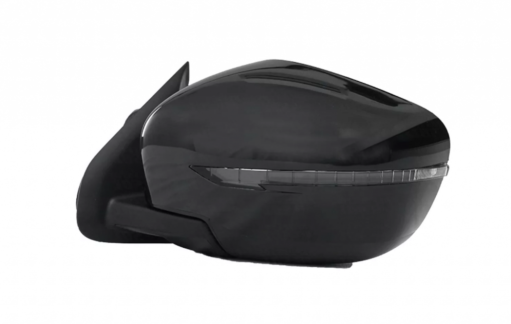 Espejo Izquierdo Negro Eléctrico con Luz Nissan Navara 2021-2025