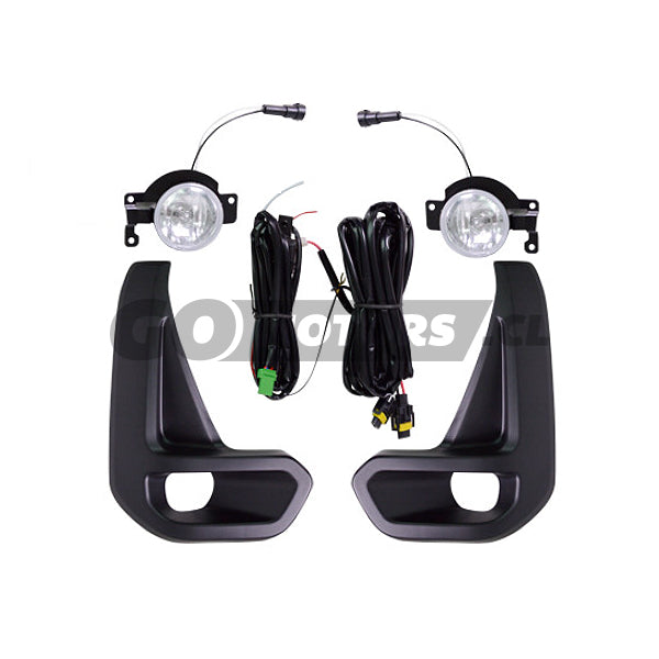 Kit Neblineros Toyota Hilux 2016-2023 con cables para instalación fácil
