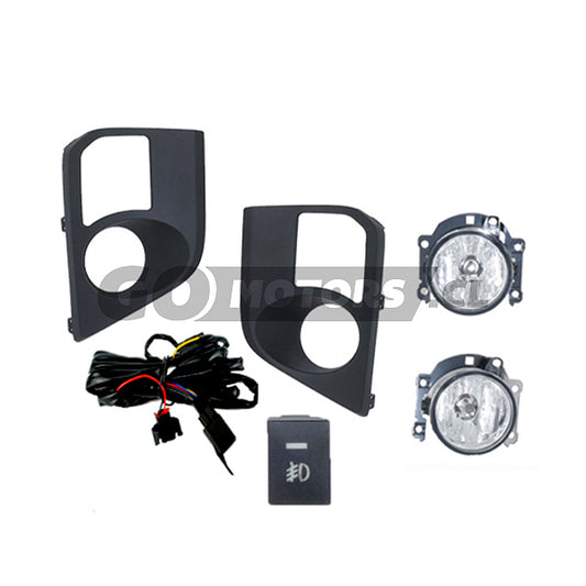 Kit Neblineros con Bisel Negro Mitsubishi L200 2019-2024 Work