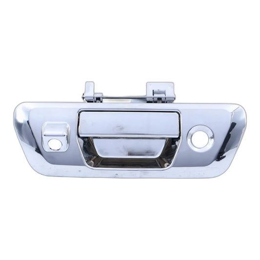 Manilla de Portalón Cromada con Hoyo para Cámara Nissan NP300 Navara 2016-2025
