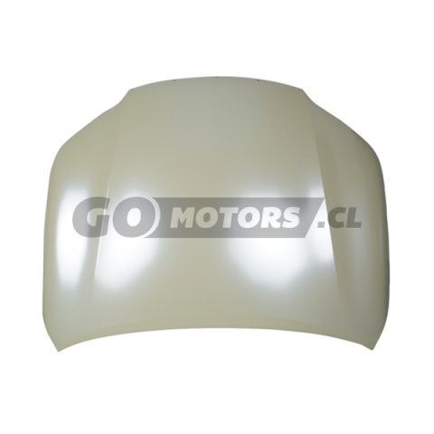 Capot Toyota Hilux 2005-2015 en color blanco para reemplazo de carrocería