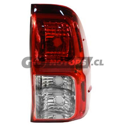 Foco Trasero Derecho Toyota Hilux original color rojo y transparente para reemplazo