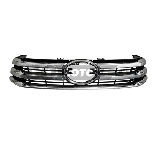 Máscara Cromada Toyota Hilux para frente de vehículo con diseño elegante y acabado brillante