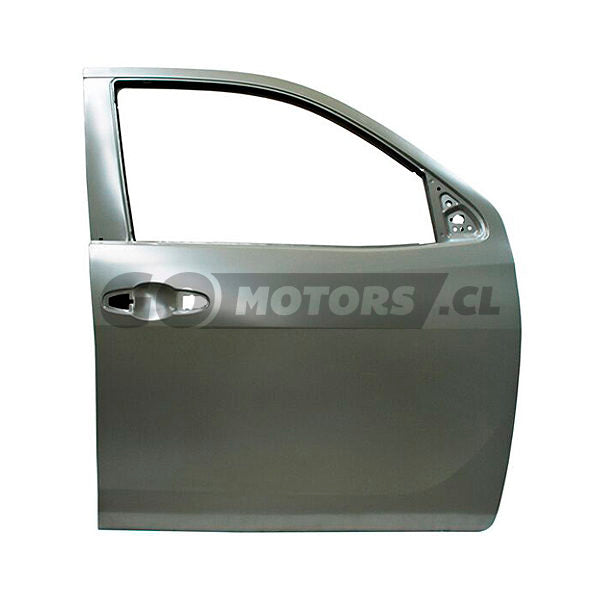 Puerta Delantera Derecha Toyota Hilux en color gris sin accesorios instalada