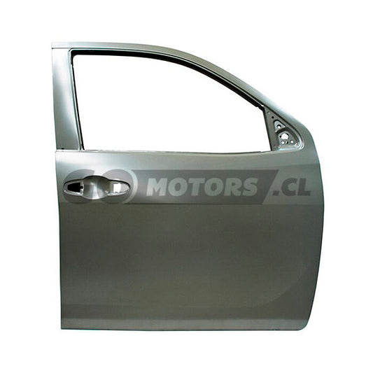 Puerta Delantera Derecha Toyota Hilux en color gris sin accesorios instalada