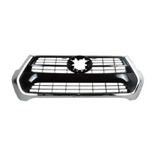Máscara Negra Borde Cromado Toyota Hikux Revo 2020-2022