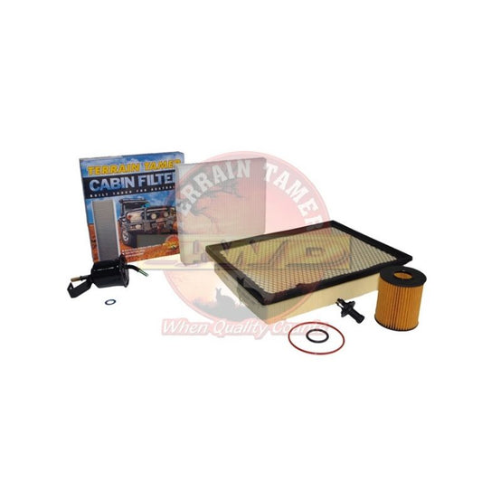 Kit de Filtros para Toyota 4Runner de Terrain Tamer con filtros de aire, aceite y cabina incluidos