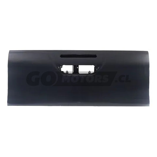 Portalón Toyota Hilux 2019-2025 trasero en color negro para reemplazo de pieza